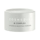 Close-up of a white cosmetic jar lid from the Skin Barrier Trio set.