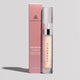 Cosmedix Lumi Crystal lip balm with pink packaging on a light gray background