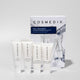 Cosmedix Post Treatment Starter Kit box with four white tubes displayed in front.