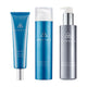 Everything Shower three piece body care set with Fortify cooling enzyme scalp treatment Body Clean clarifying gel and Purity Clean exfoliating cleanser